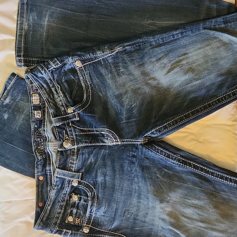 Miss Me Women's Dark Wash Bootcut Jeans